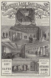 Annonce, Chancery Lane Safe Deposit af Frank Watkins